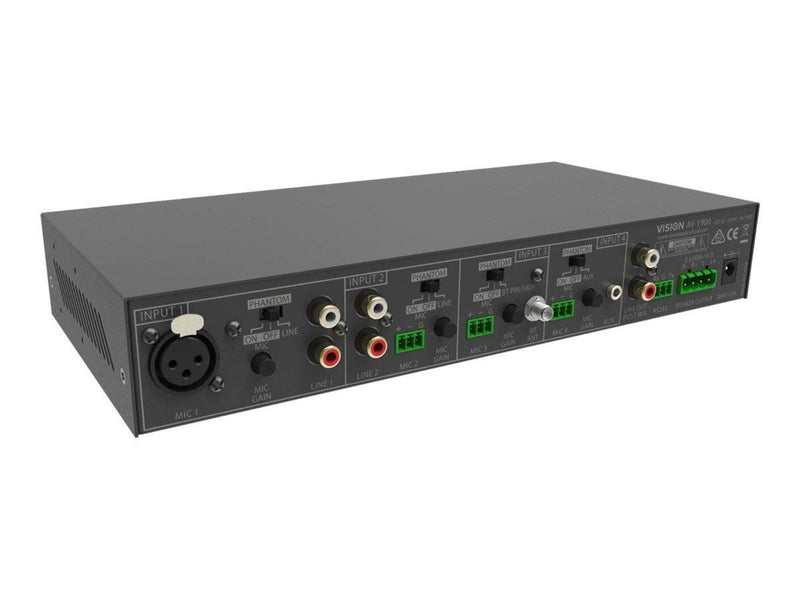 Vision AV-1900 mixer amplifier - 4-channel