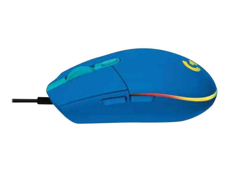 Logitech G102 LIGHTSYNC - Blue - Gaming Maus (Schwarz mit RGB)