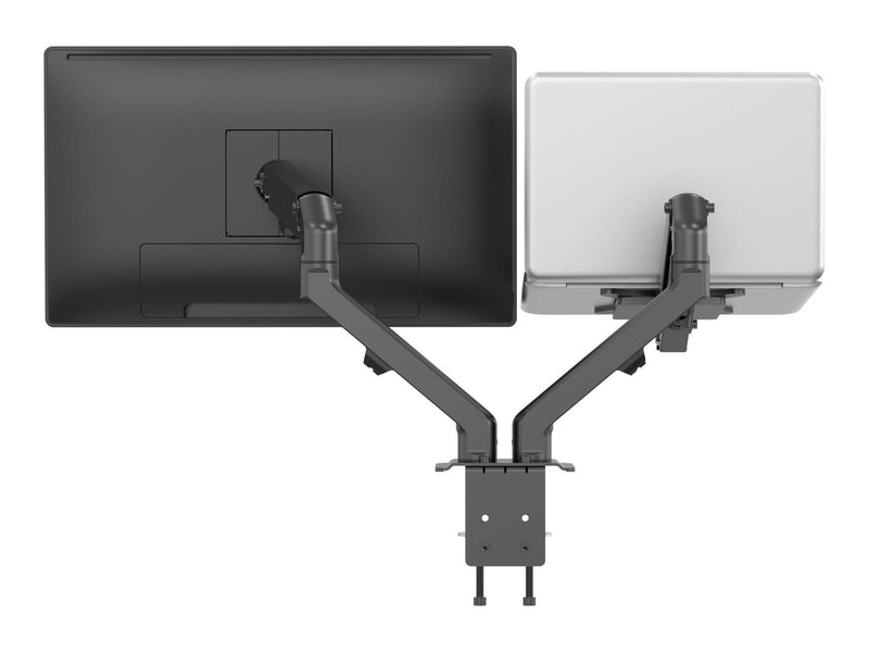 Vision Monitor Desk Arm Dual Matt Black