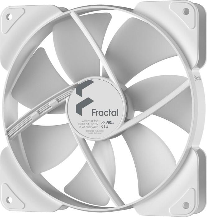Fractal Design Aspect 14 RGB, weiß - 140 mm