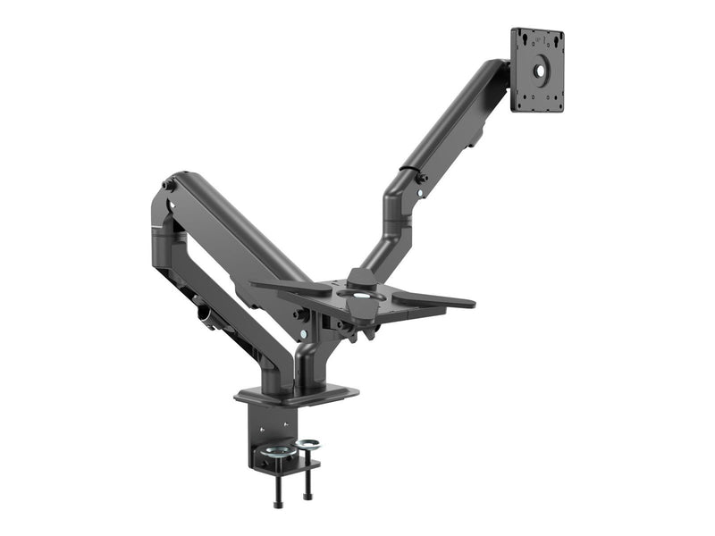 Vision Monitor Desk Arm Dual Matt Black
