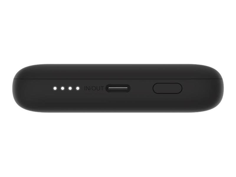 Belkin 10K PD Power Bank with Integrated Cables Powerbank (Akku) - schwarz - 10000 mAh