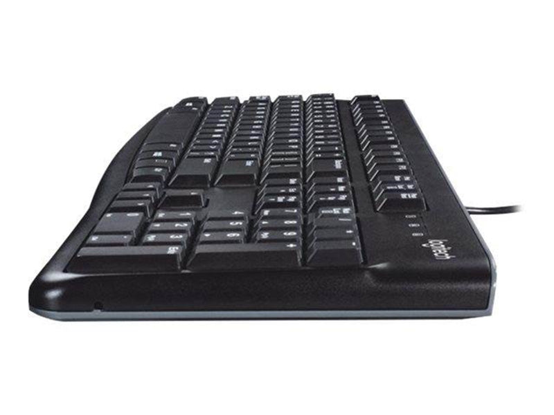 Logitech K120 Corded Keyboard - SWISS - Tastaturen - Schweiz - Schwarz
