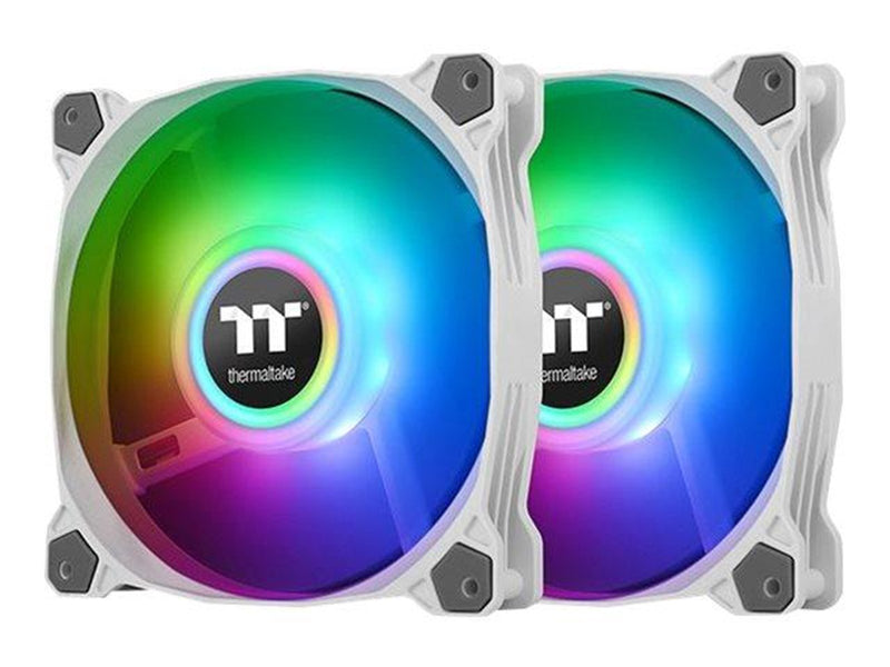 Thermaltake Pure Duo 12 ARGB Sync Radiator Fan - Gehäuselüfter - 120mm - Weiß