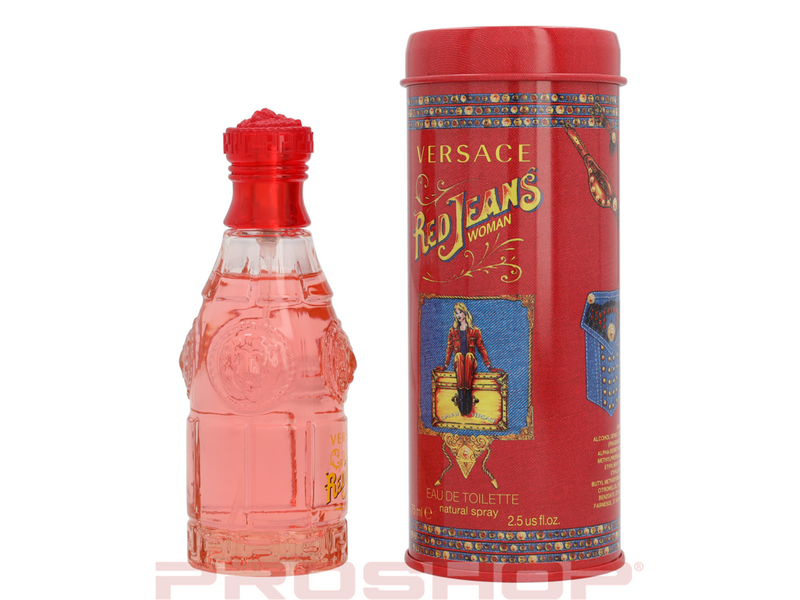 VERSACE - Red Jeans