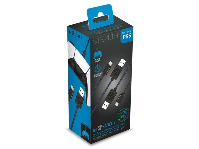 STEALTH Twin Play & Charge Cables - Miscellaneous Zubehör für Spielkonsole - Sony PlayStation 5