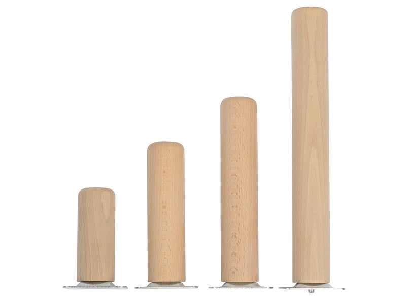 Homeit Beechwood table leg – cylinder 20 cm
