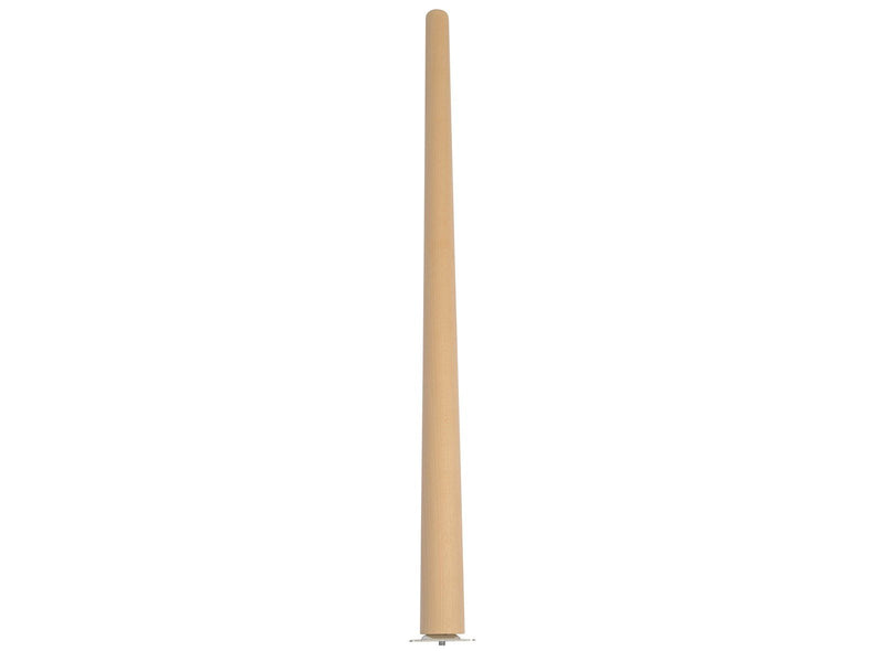 Homeit Beechwood table leg – trapezoid 70 cm (straight)