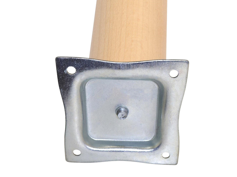 Homeit Beechwood table leg – trapezoid 70 cm (straight)