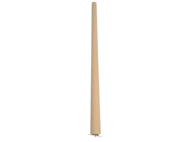 Homeit Beechwood table leg – trapezoid 70 cm (diagonal)