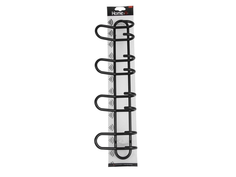 Homeit Coat rack C4 4-peg - black