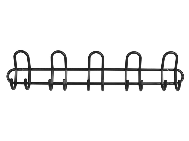 Homeit Coat rack C5 5-peg - black