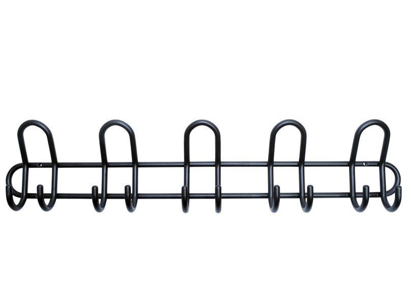 Homeit Coat rack C5 5-peg - black