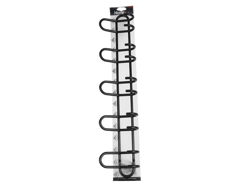 Homeit Coat rack C5 5-peg - black