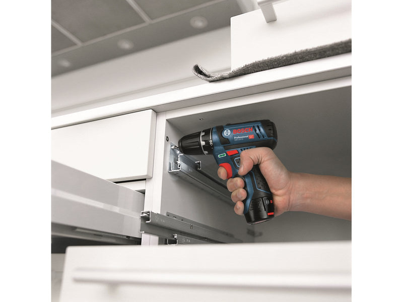 Bosch Professional Blue bosch 12v screwdriver gsr 12v-15 2x2.0ah in cardbox