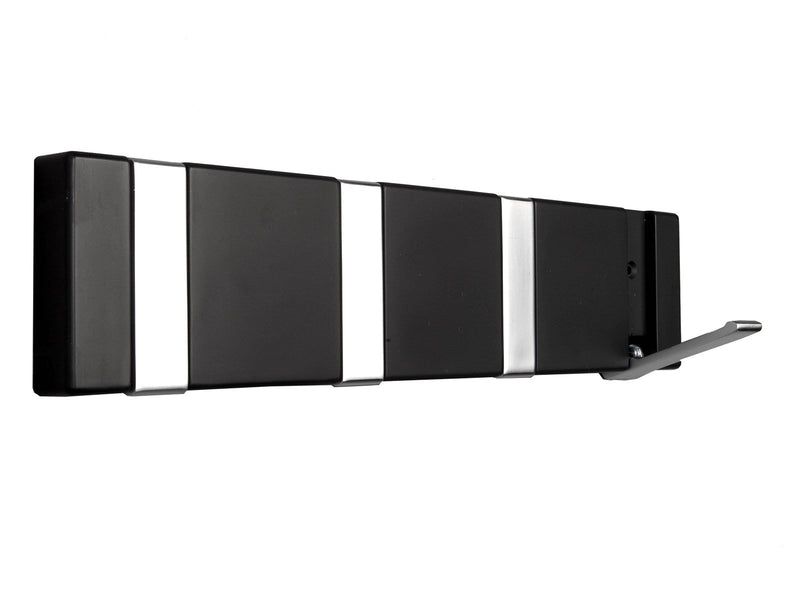 Homeit Coat rack 4-peg FLEX - black