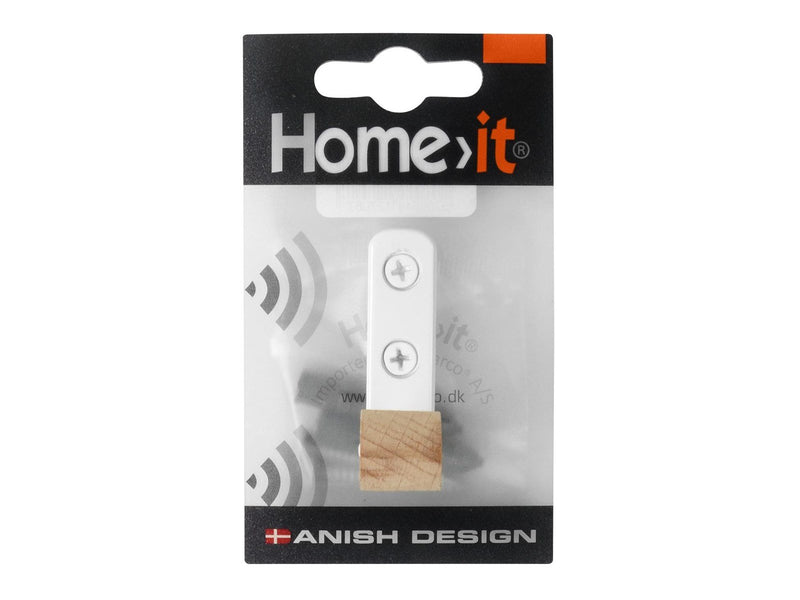 Homeit Small beechwood peg – white