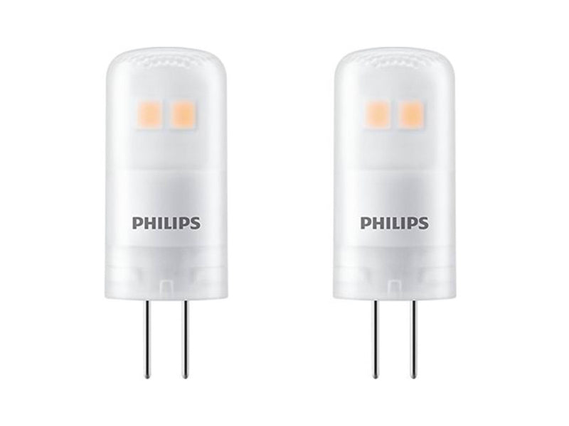 Philips LED-Lampe Capsule 1W/830 (10W) 2-pack G4