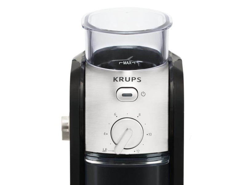 Krups GVX2.42 Kaffeemühle - Schwarz/Chrom