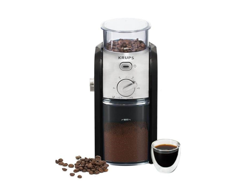 Krups GVX2.42 Kaffeemühle - Schwarz/Chrom