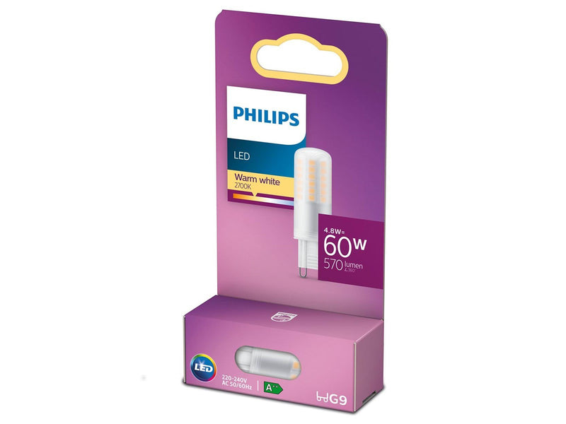 Philips LED-Lampe Capsule 4.8W/827 (60W) G9