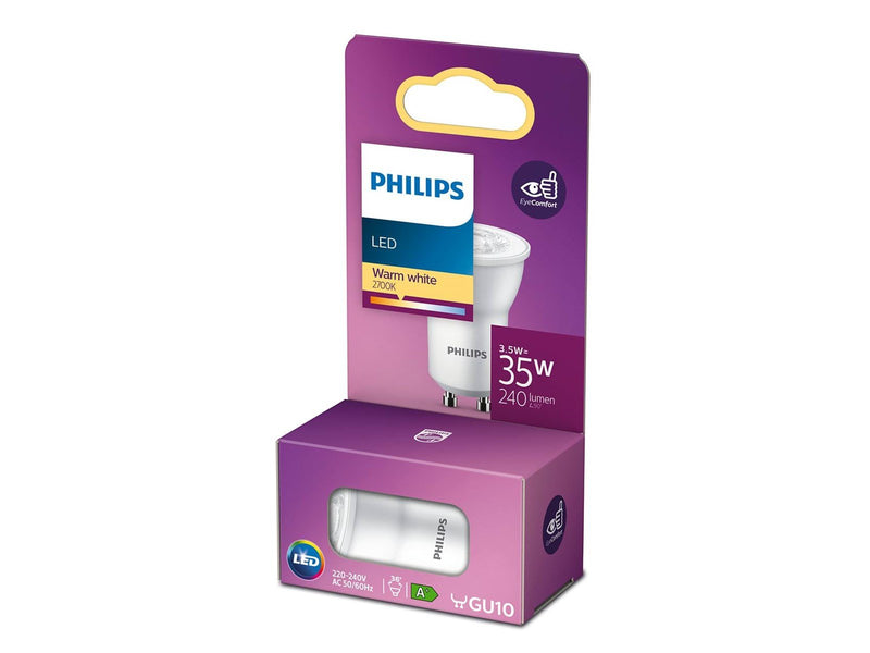 Philips LED-Lampe Spot MR11 3.5W/827 (35W) 36° GU10