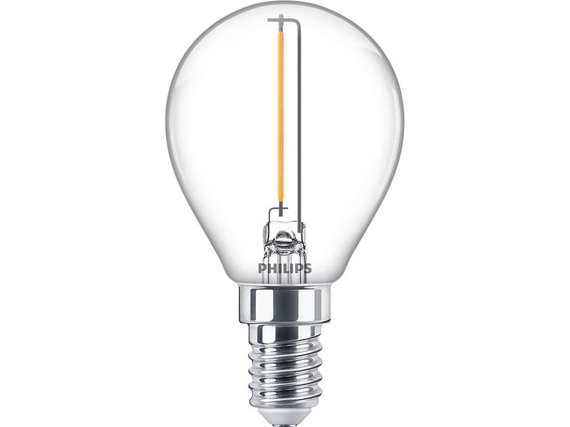 Philips LED-Lampe Classic Candle 1.4W/827 (15W) Clear E14