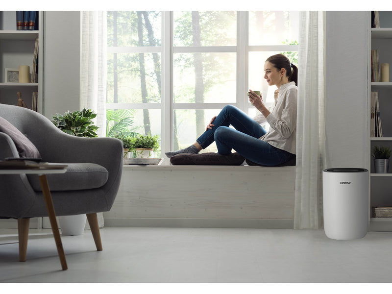 eeese Emil luftentfeuchter – 50m2 – WLAN, Google Assistant – 36dB
