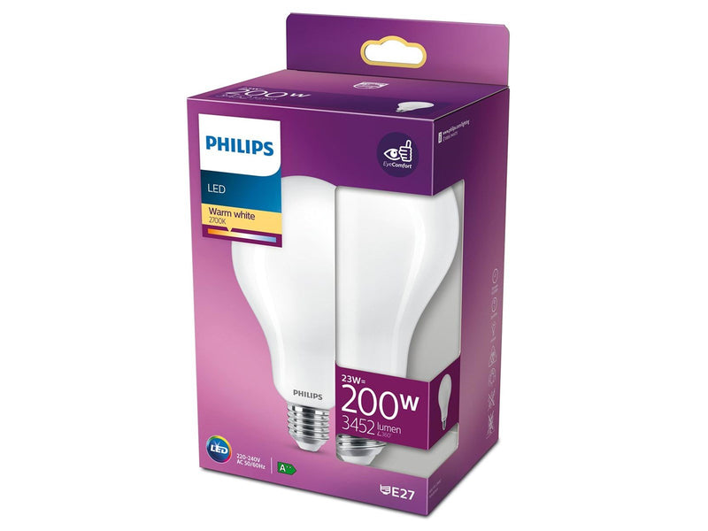 Philips LED-Lampe LED classic 200W A95 E27 WW FR ND SRT4 E27
