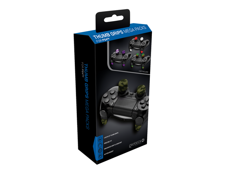 Gioteck Playstation 4 Thumb Grips Mega Pack - Miscellaneous Zubehör für Spielkonsole - Sony PlayStation 4