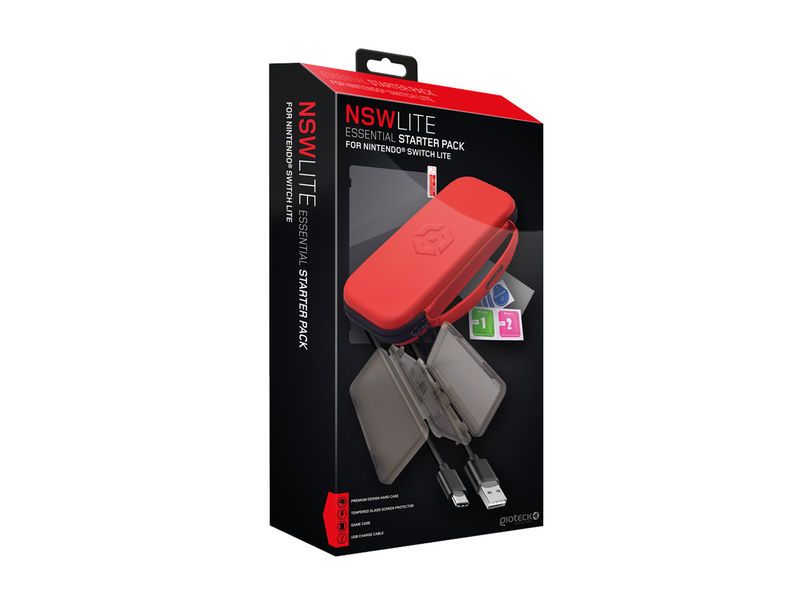 Gioteck Nintendo Switch Lite Essential Starter Pack - Miscellaneous Zubehör für Spielkonsole - Nintendo Switch Lite