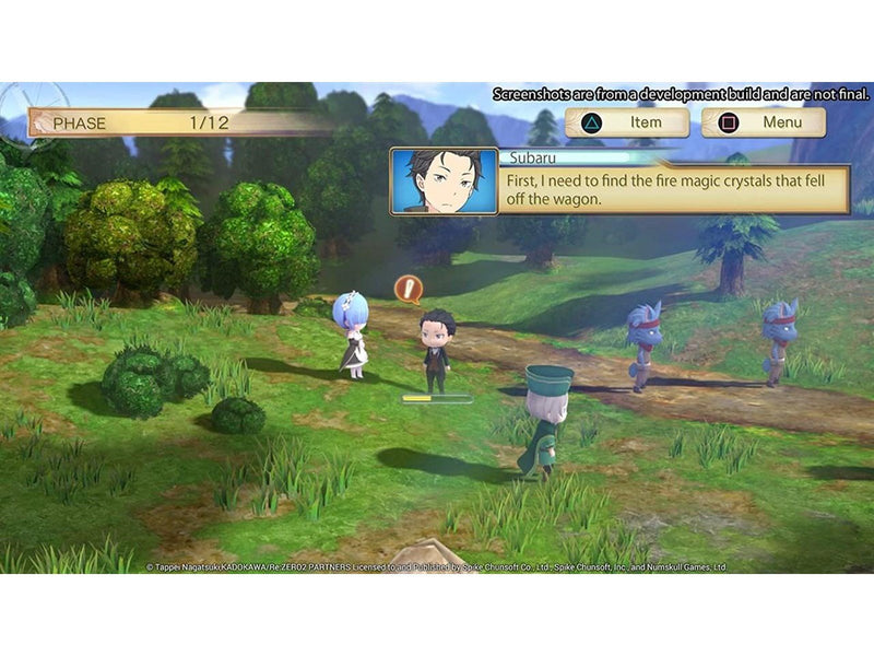 Re:ZERO - Starting Life in Another World: The Prophecy of the Throne - Sony PlayStation 4 - Abenteuer - PEGI 12