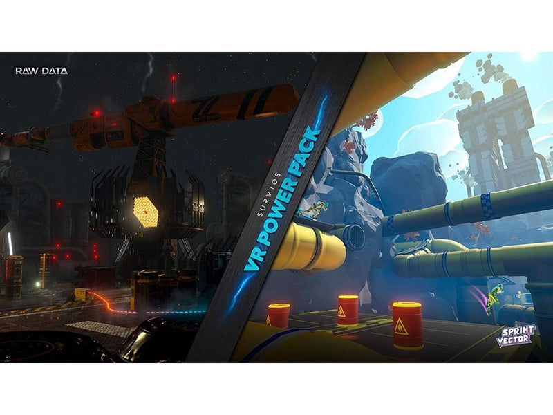 Survios VR Power Pack: Raw Data + Sprint Vector - Sony PlayStation 4 - Virtual Reality - PEGI 16