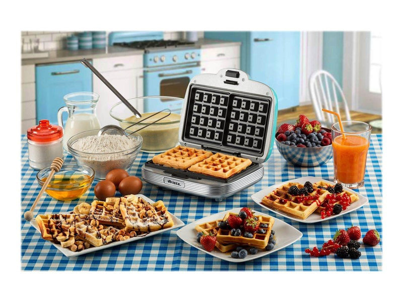 Ariete Waffeleisen Party Time waffle maker Blue