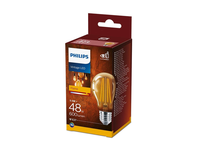 Philips LED-Lampe LED classic 48W A60 E27 825 GOLD NDSRT4 E27