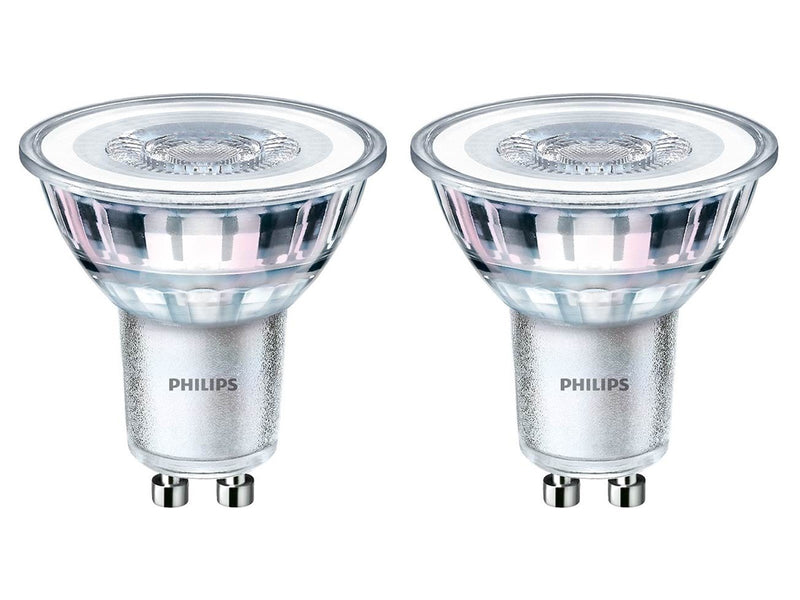 Philips LED-Lampe Classic Spot 3.1W/827 (25W) 36° 2-pack GU10