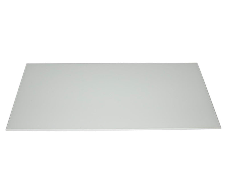 Homeit Kitchen splash plate white frosted tempered glass 600 x 300m