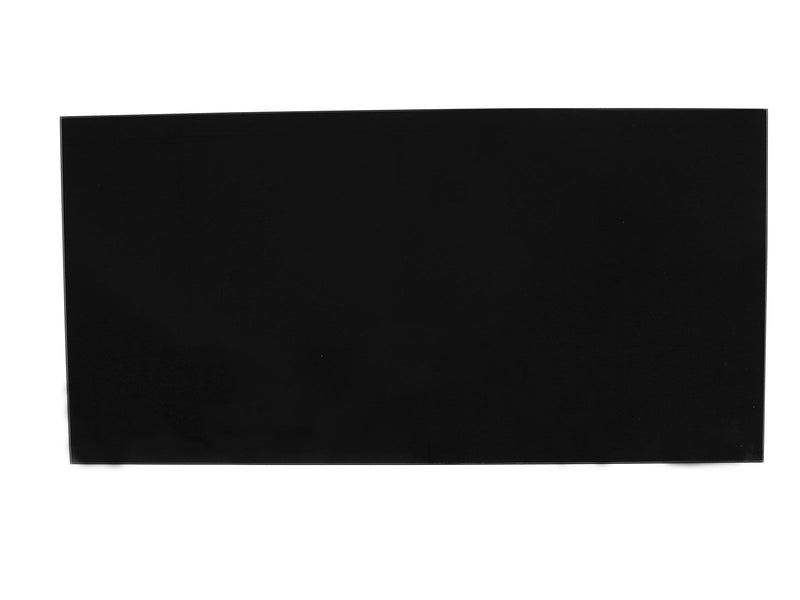 Homeit Kitchen splash plate black tempered glass 600 x 300mm