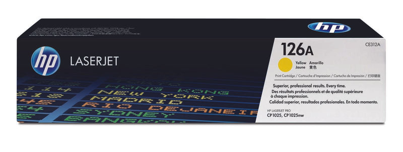 HP Original 126A Toner gelb 1.000 Seiten (CE312A)