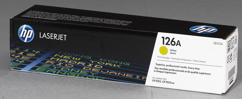 HP Original 126A Toner gelb 1.000 Seiten (CE312A)