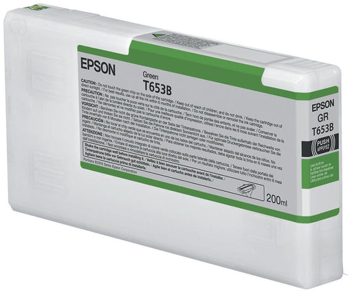 Epson Original UltraChrome Druckerpatrone grün 200ml (C13T653B00)