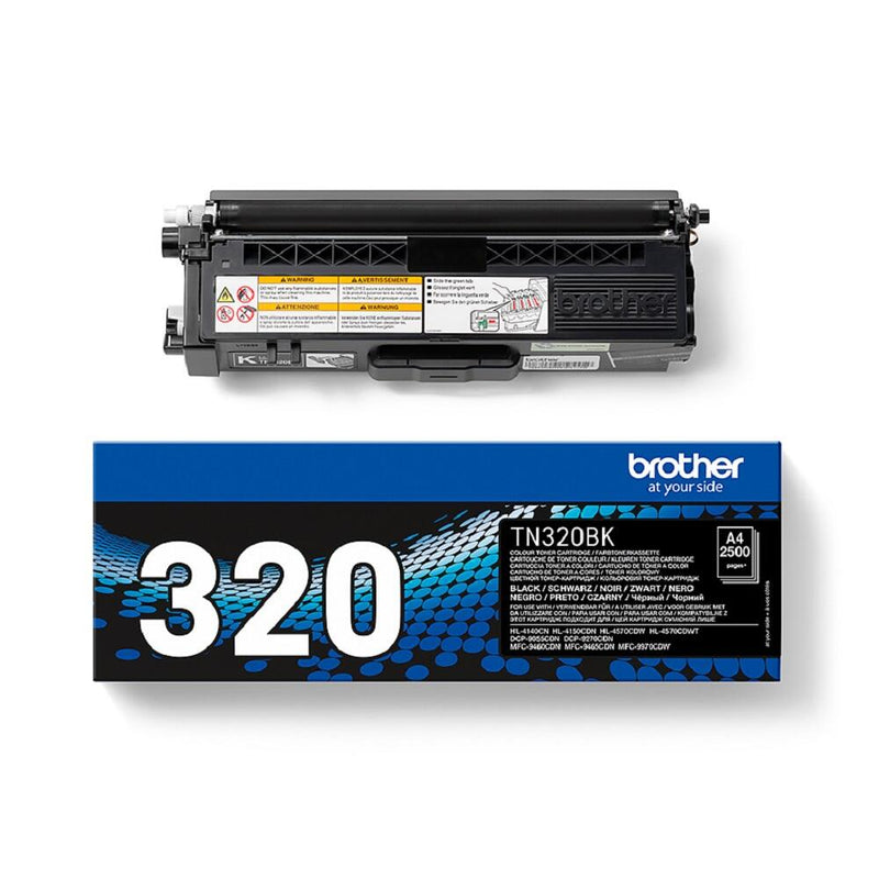 Brother Original TN320BK Toner schwarz 2.500 Seiten (TN-320BK)