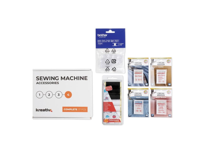 Kreativ4 Sewing Machine Accessories - COMPLETE 37 PCS