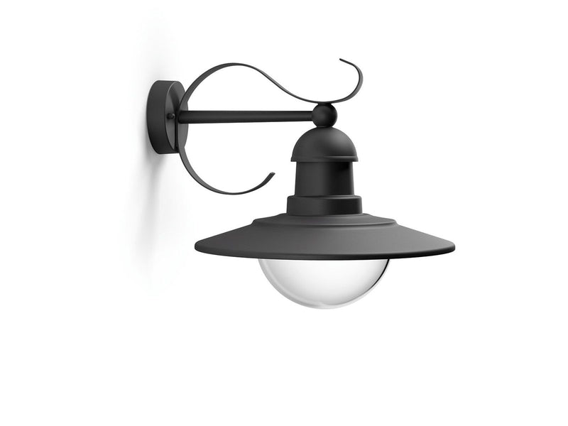 Philips Topiary wall lantern black 1x60W 230V