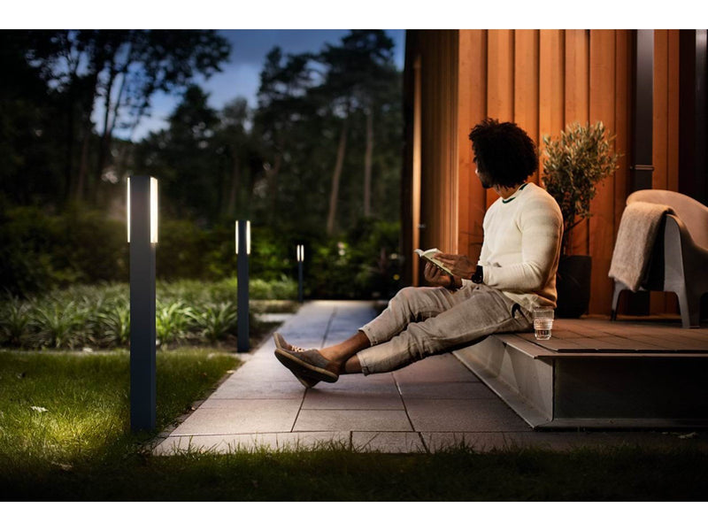 Philips Stratosphere post anthracite 2x4.5W SELV