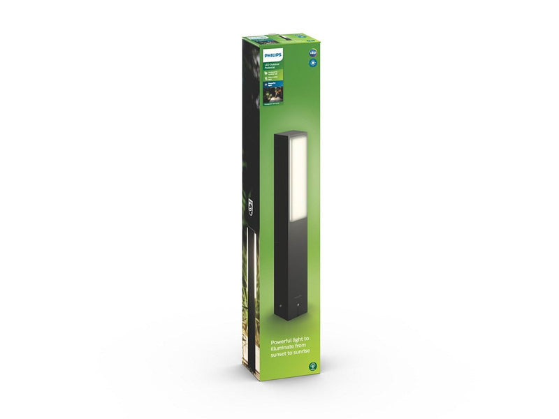 Philips Stratosphere sockel, LED 9W, anthrazit
