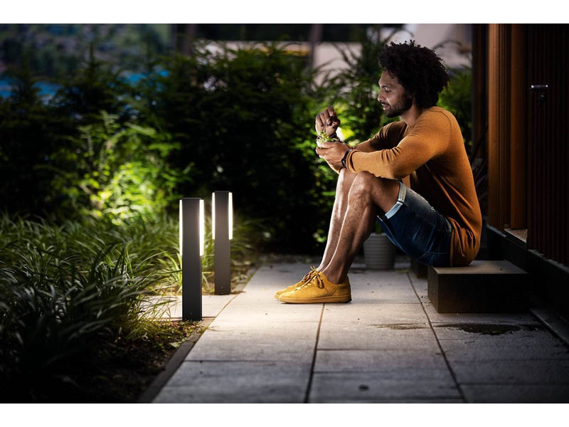 Philips Stratosphere sockel, LED 9W, anthrazit