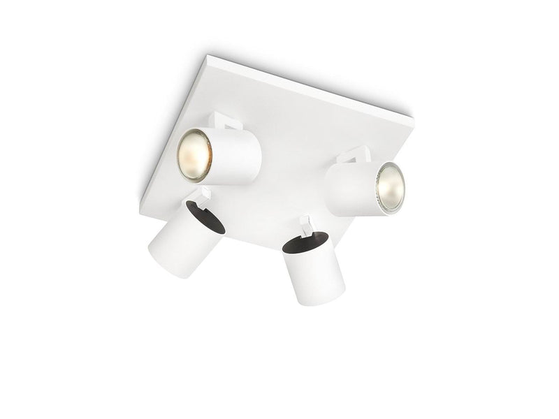 Philips Runner plate/spiral white 4x50W 230V
