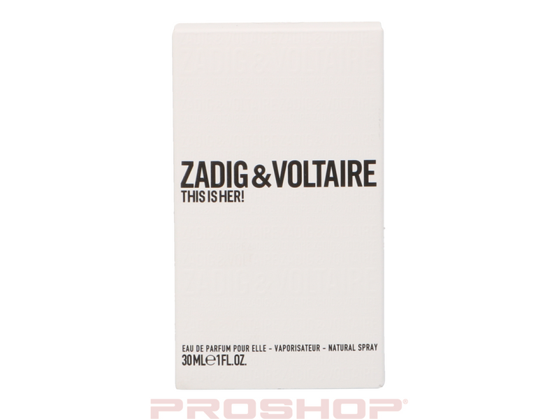 ZADIG & VOLTAIRE This Is Her! EDP - 30 ml