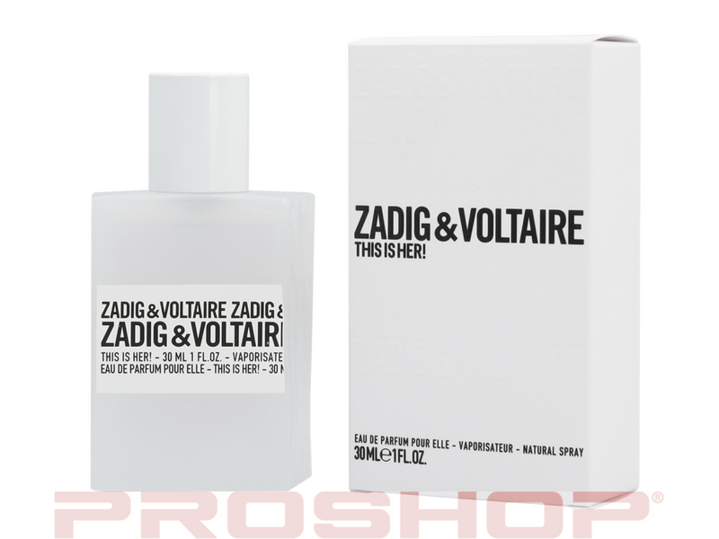 ZADIG & VOLTAIRE This Is Her! EDP - 30 ml